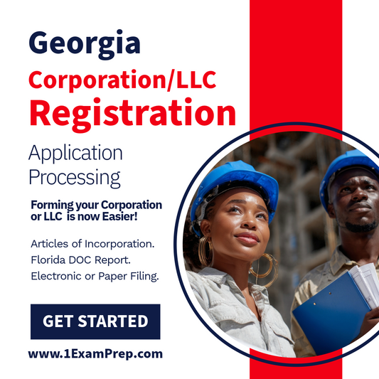 Georgia Corporation or LLC Filing Registration Formation Setup