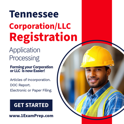 Tennessee Corporation or LLC Filing Registration Formation Setup