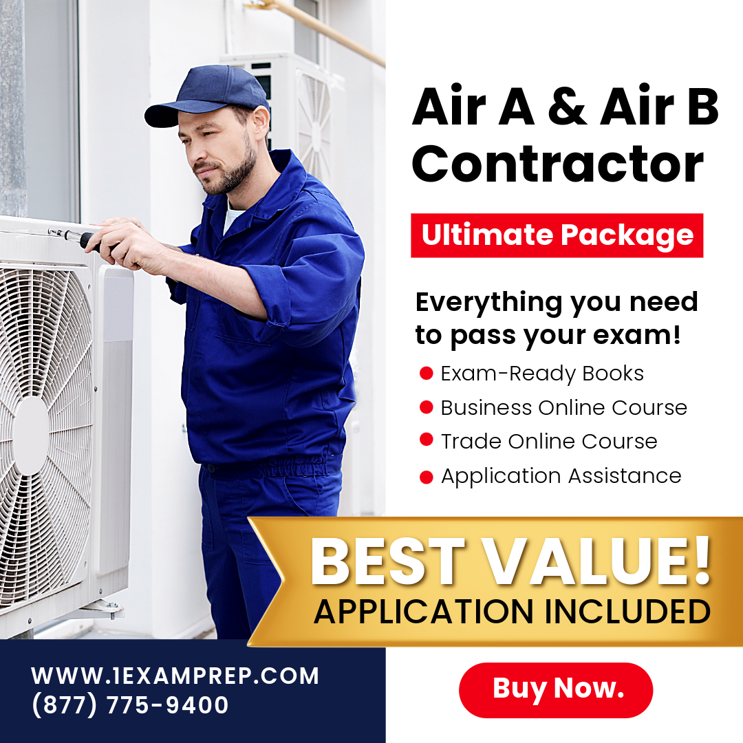 Florida Air A or Air B Contractor Ultimate Exam Prep Rental Package