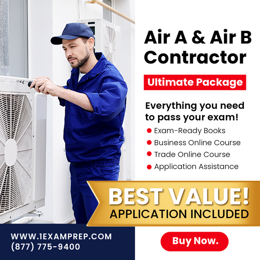 Florida Air A or Air B Contractor Ultimate Exam Prep Rental Package