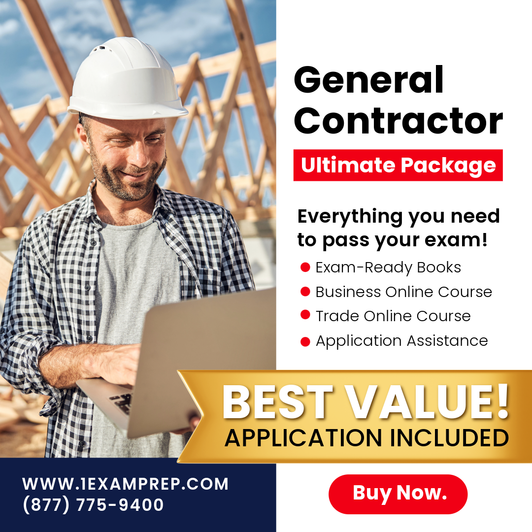 Florida General Contractor Ultimate Exam Prep Rental Package