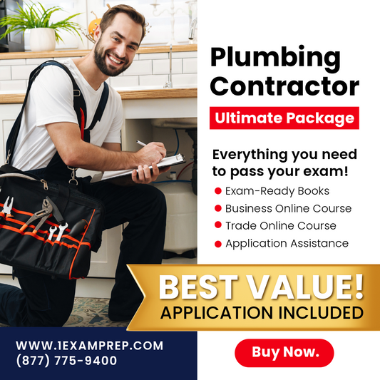 Florida Plumbing Contractor Ultimate Exam Prep Rental Package