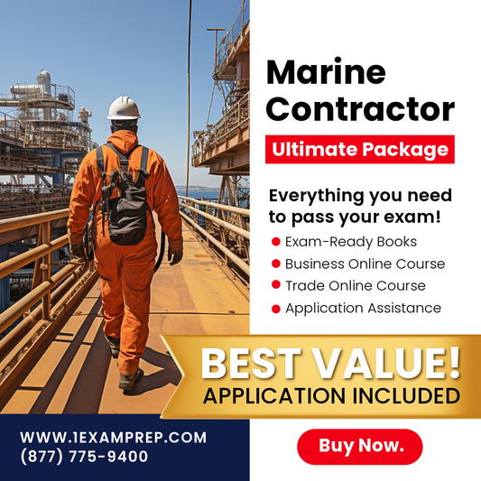 Florida Marine Contractor Ultimate Exam Prep Rental Package
