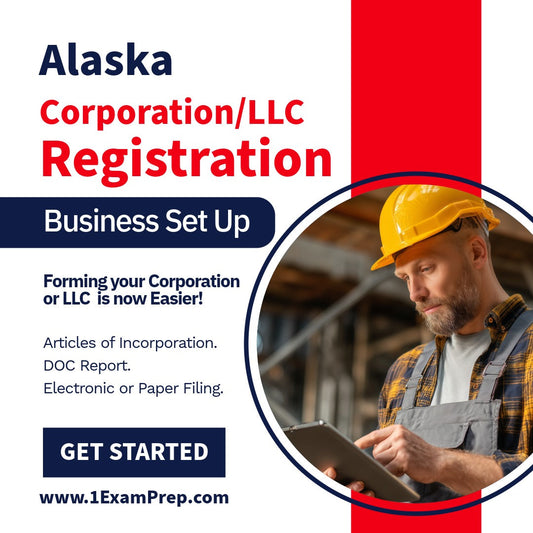 Alaska Corporation or LLC Filing Registration Formation Setup