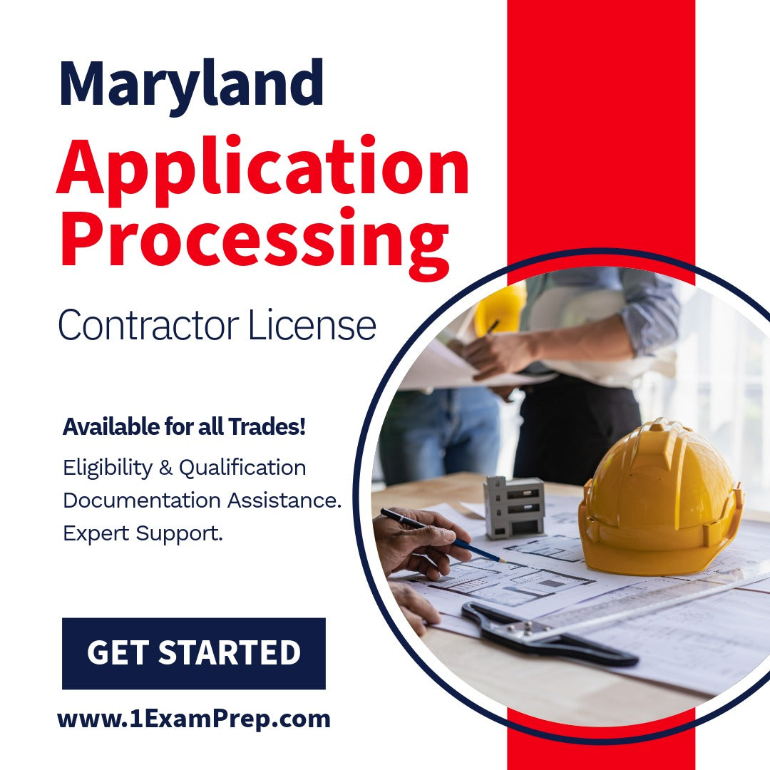 Maryland Contractor License Application Service