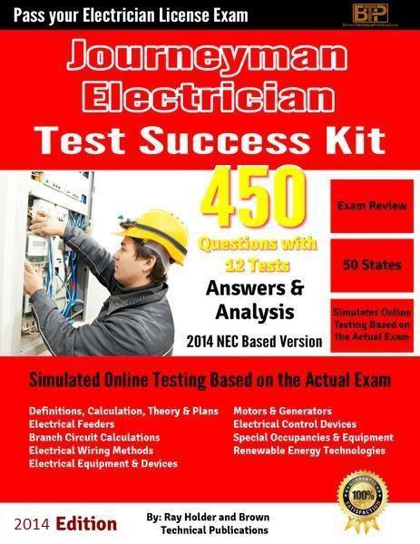 2014 Journeyman's Electrician Licensing Online Tests