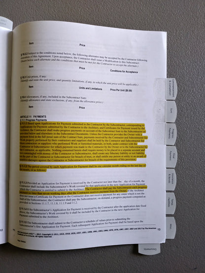 Florida General Contractor Exam Complete Book Set - Highlighted & Tabbed