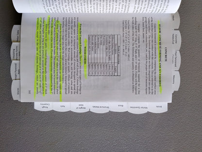Florida Building Contractor Exam Complete Book Set - Highlighted & Tabbed