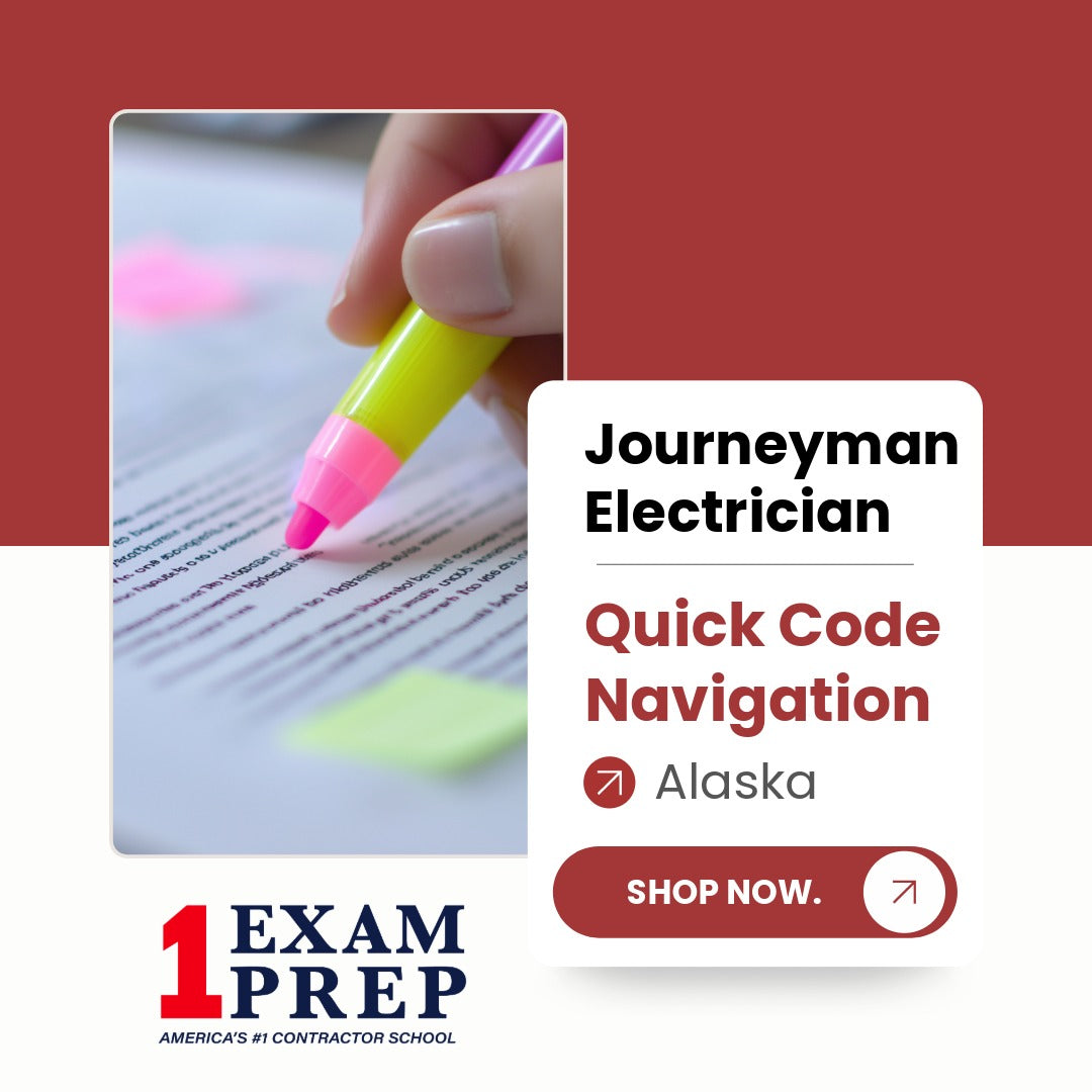 Alaska Journeyman Electrician Quick Code Navigation 2023 NEC