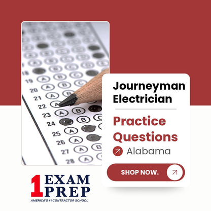 Alabama Journeyman Electrician Practice Questions 2023 NEC