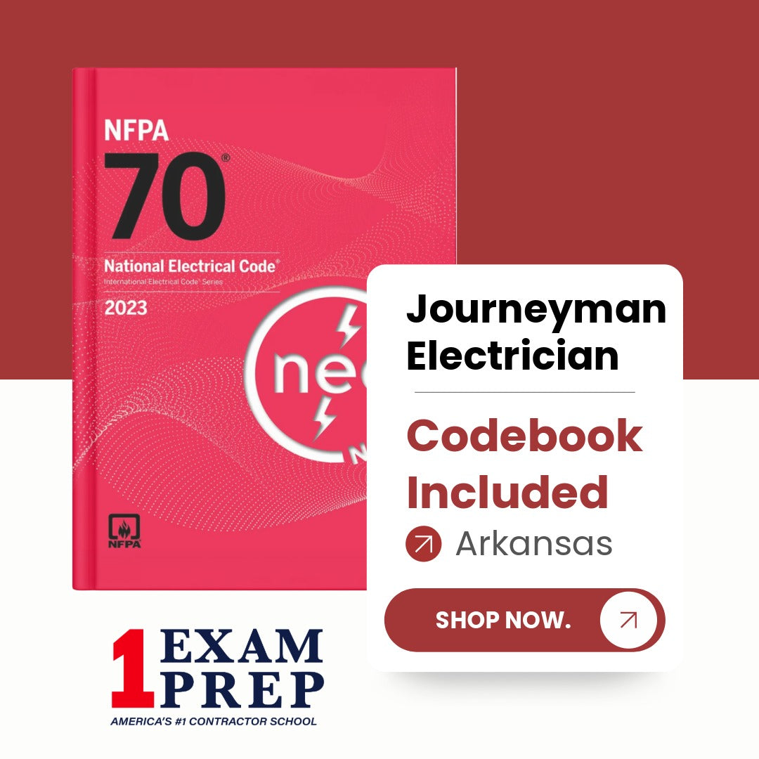 Arkansas Journeyman Electrician 2023 NEC Codebook
