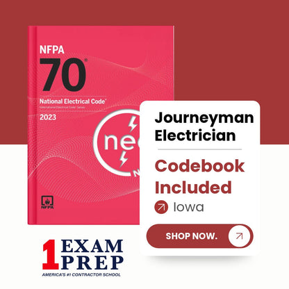 Iowa Journeyman Electrician 2023 NEC Codebook