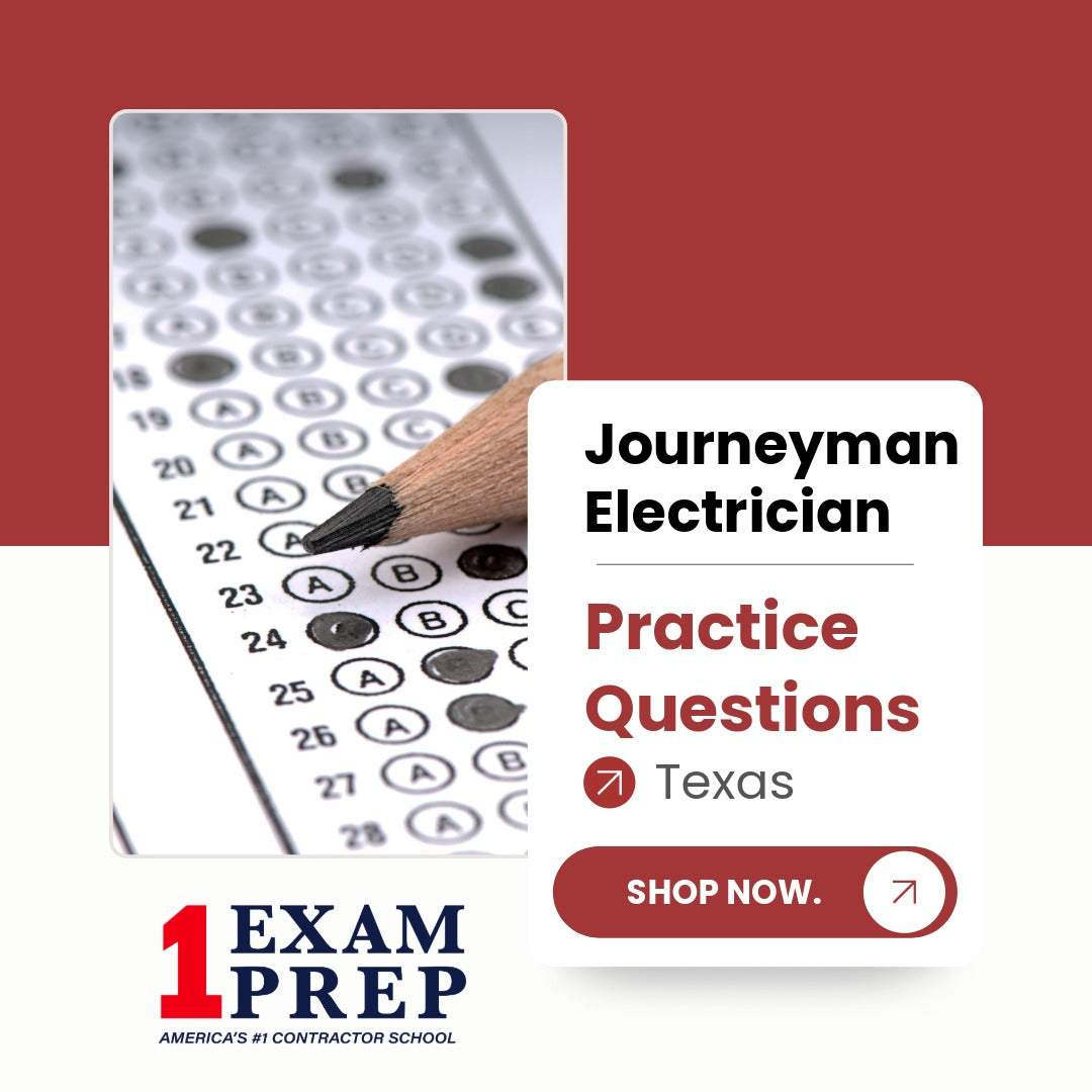 2023 Texas Journeyman Electrician Exam Practice Questions