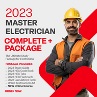 2023 Complete Master Electrician Exam Prep Package
