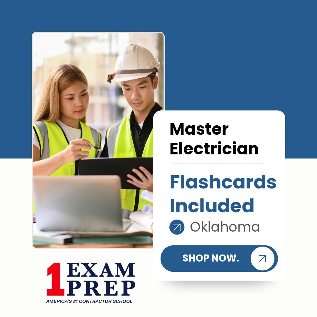 Oklahoma Master Electrician Flashcards 2026 NEC
