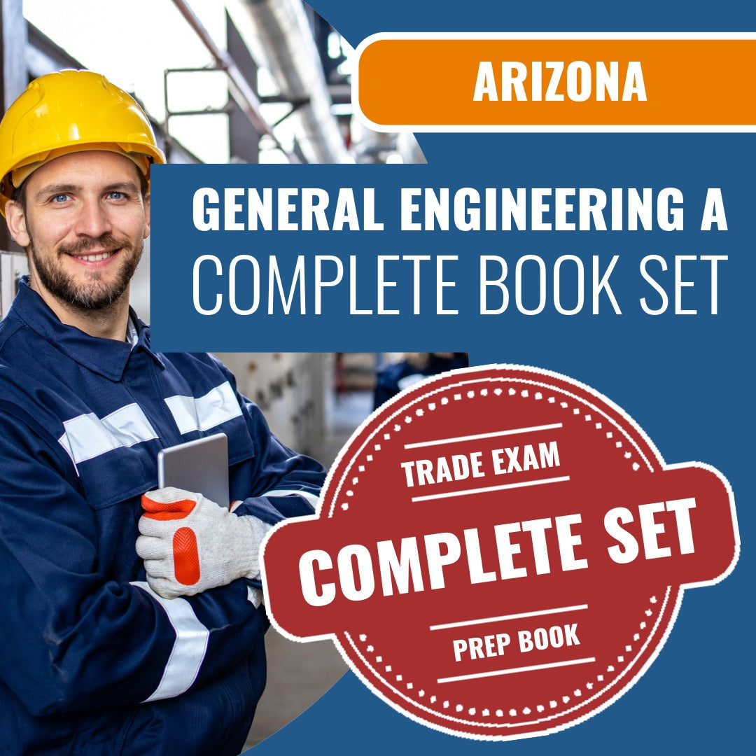 Arizona General Commercial Engineering Contractor (A) Exam Book Package