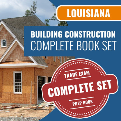 Louisiana Building Construction Contractor Exam Book Package