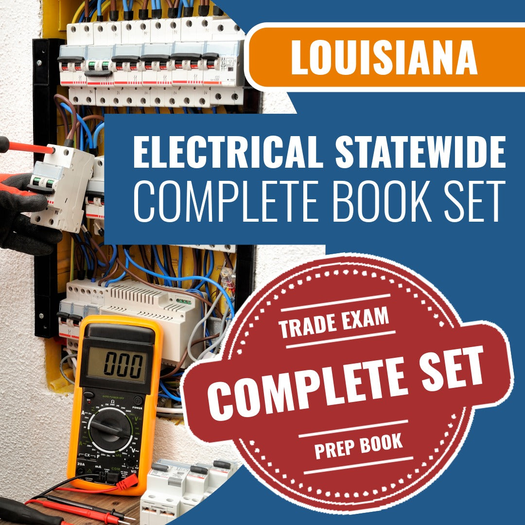 Louisiana Electrical Statewide Contractor Exam Book Package
