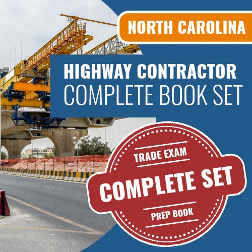 North Carolina Highway Contractor Exam Book Package
