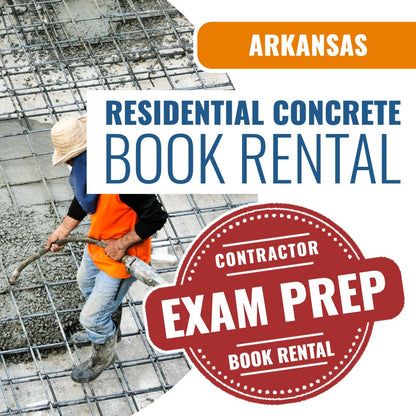 Arkansas Residential Concrete Contractor - Book Rental Package