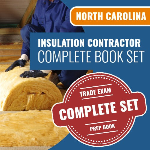North Carolina Insulation Contractor Exam Book Package