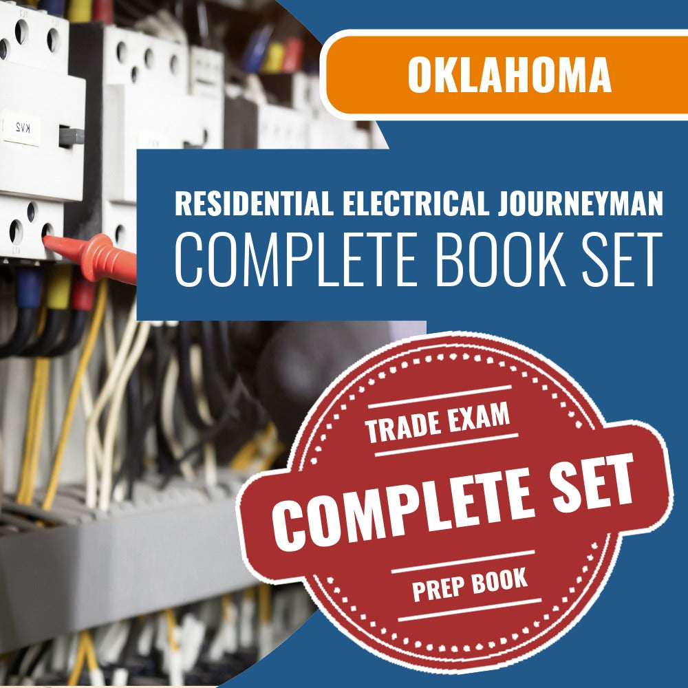 Oklahoma Residential Electrical Journeyman Contractor Exam Book Package