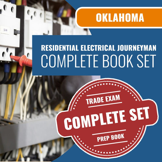 Oklahoma Residential Electrical Journeyman Contractor Exam Book Package