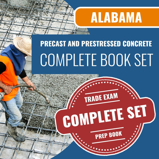 Alabama Precast and Prestressed Concrete Contractor Exam Book Package
