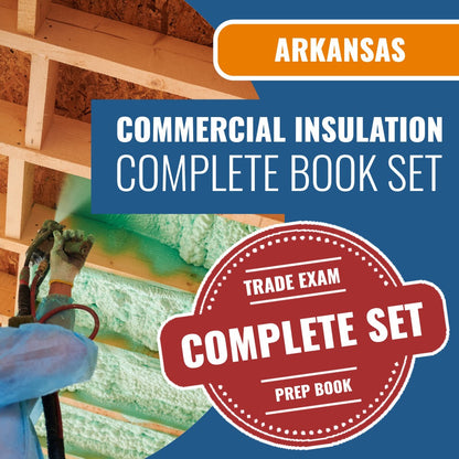 Arkansas Commercial Insulation Contractor Exam Book Package