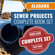 Alabama Sewer Projects Contractor Exam Book Package