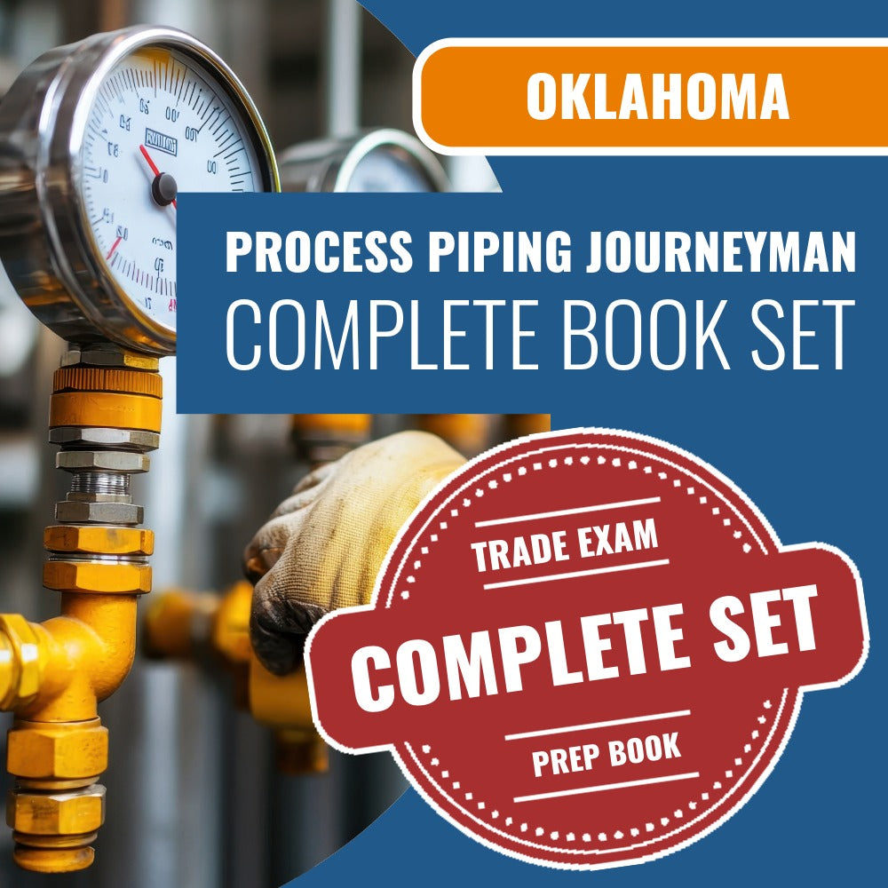 Oklahoma Process Piping Journeyman Exam Book Package