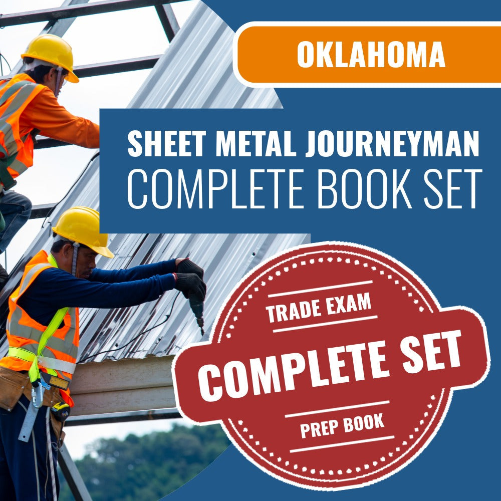 Oklahoma Sheet Metal Journeyman Exam Book Package