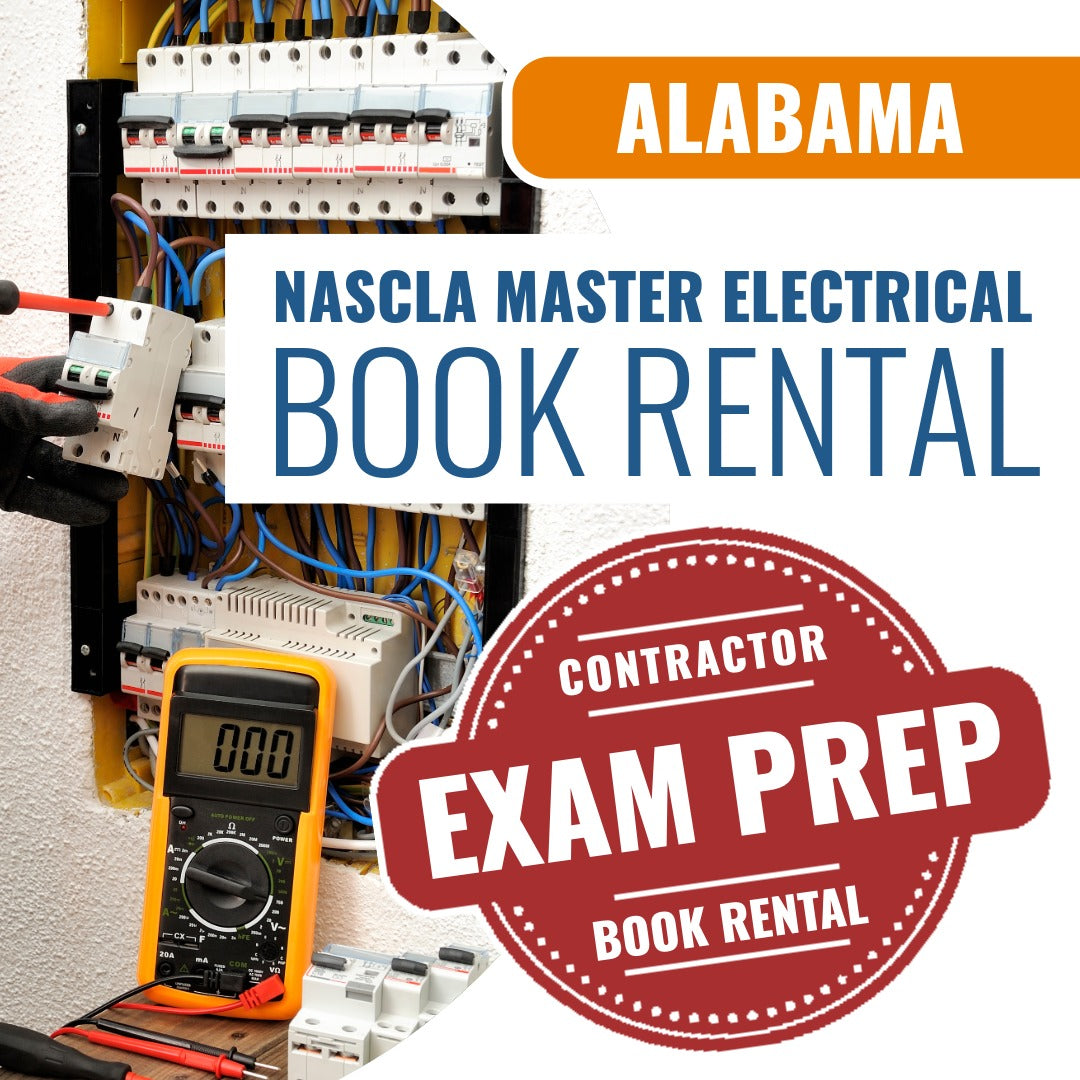 Alabama NASCLA Master Electrical Contractor - Book Rental Package