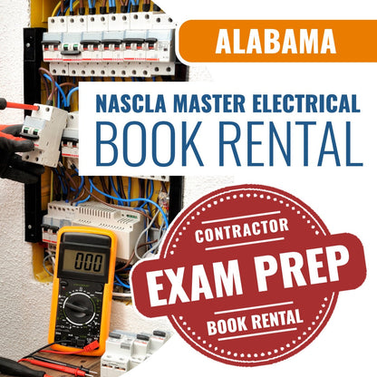 Alabama NASCLA Master Electrical Contractor - Book Rental Package