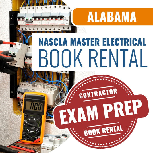 Alabama NASCLA Master Electrical Contractor - Book Rental Package