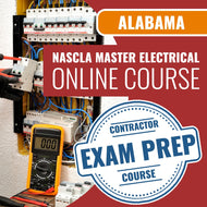 Alabama NASCLA Master Unlimited Electrical Contractor - Online Exam Prep Course