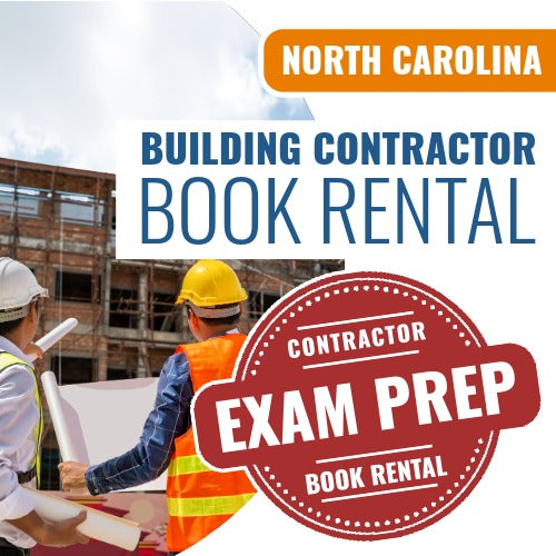 North Carolina Building Contractor - Books & Course Rental Package