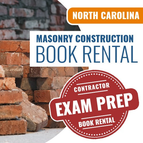 North Carolina Masonry Contractor - Book & Course Rental Package