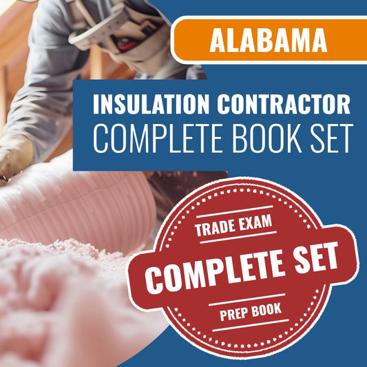 Alabama Insulation Contractor Exam Book Package