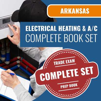 Arkansas Electrical Heating & A/C Installation Contractor Exam Book Package