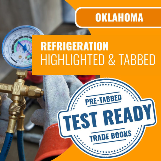 Oklahoma Refrigeration Contractor Highlighted & Tabbed Book Package