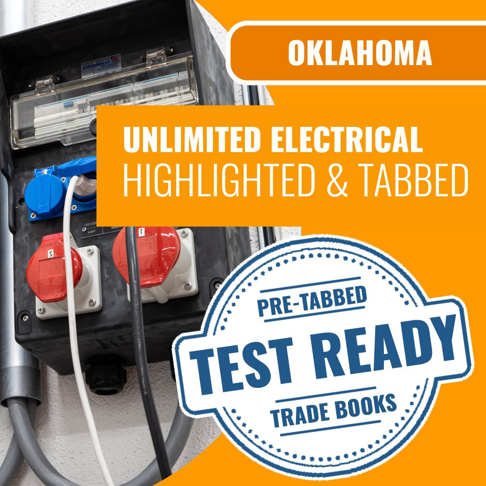 Oklahoma Unlimited Electrical Contractor Highlighted & Tabbed Book Package