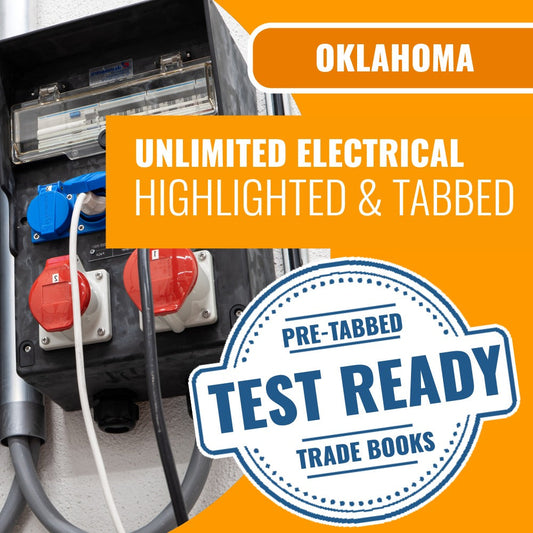 Oklahoma Unlimited Electrical Contractor Highlighted & Tabbed Book Package