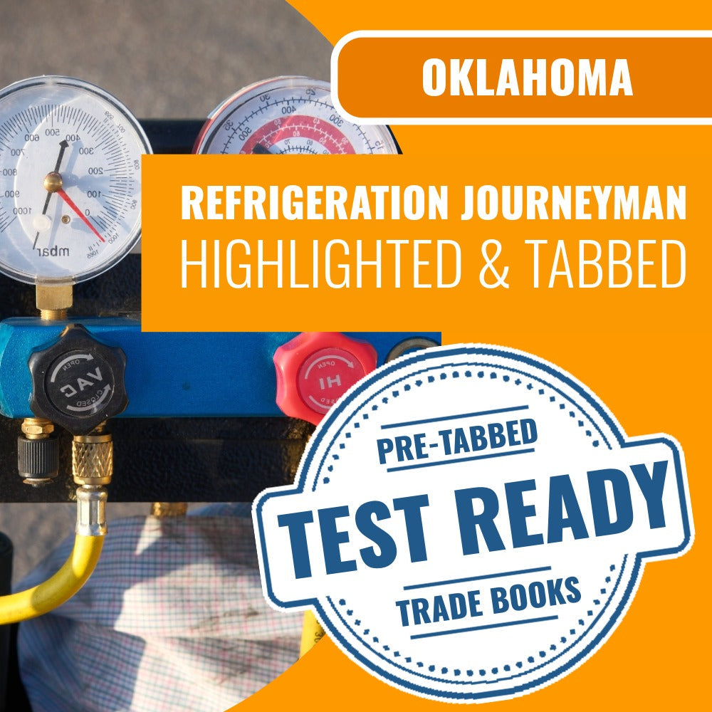 Oklahoma Refrigeration Journeyman Highlighted & Tabbed Book Package