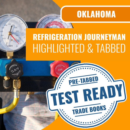 Oklahoma Refrigeration Journeyman Highlighted & Tabbed Book Package