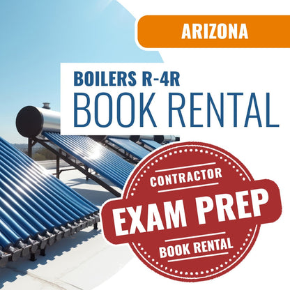 Arizona Boilers Residential Contractor (R-4R) - Books & Courses Rental Package