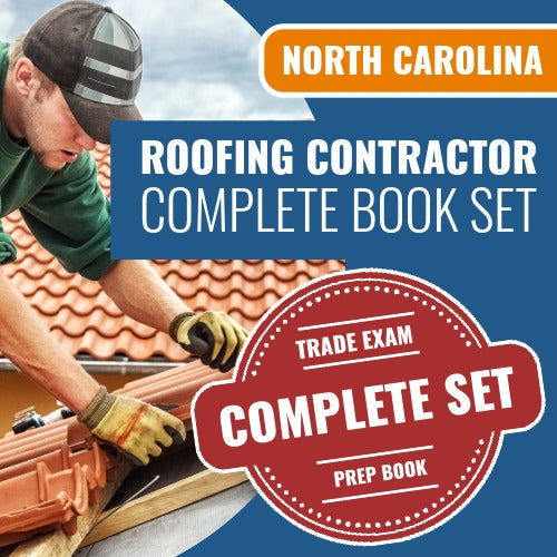 North Carolina Roofing Contractor Exam Book Package
