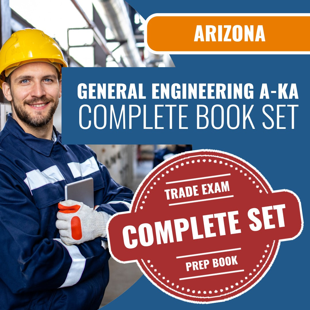 Arizona General Commercial Engineering Contractor (A-KA) Exam Book Package