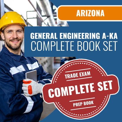 Arizona General Commercial Engineering Contractor (A-KA) Exam Book Package