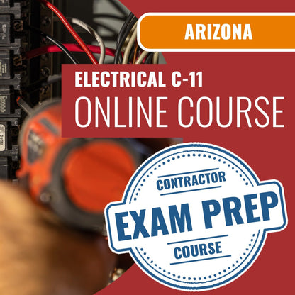 Arizona Electrical Commercial Contractor (C-11) Exam - Online Exam Prep